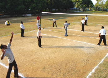 Volleyball at Celebirty Resort